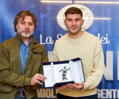 Nicolò Cambiaghi con Giacomo Cioni Premio della Critica
