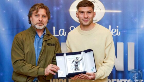 Nicolò Cambiaghi con Giacomo Cioni Premio della Critica