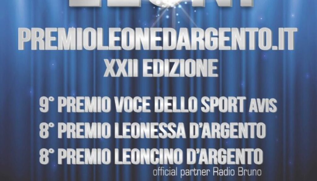 Locandina Premio Leone d'Argento 2024