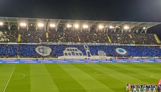 Empoli FC Coreografia Maratona Semifinale Coppa Italia 2025